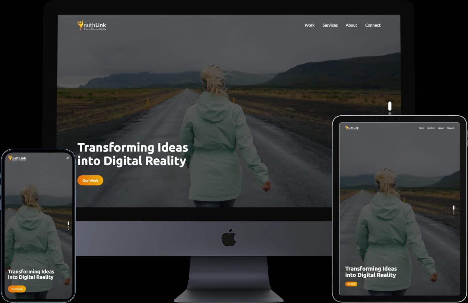 YouthLink Portfolio Mockup